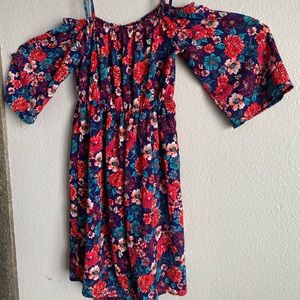 Off the shoulder maternity dress